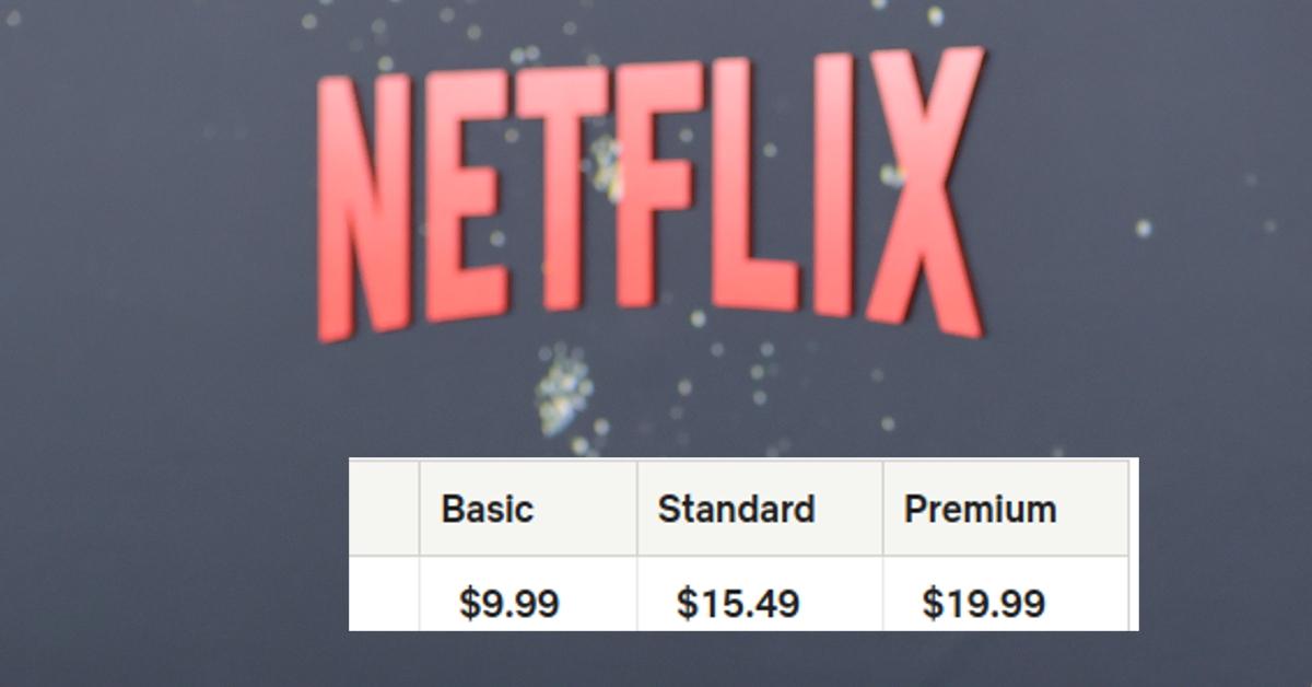 netflix raising prices