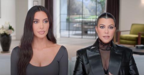 Kim and Kourtney on The Kardashians