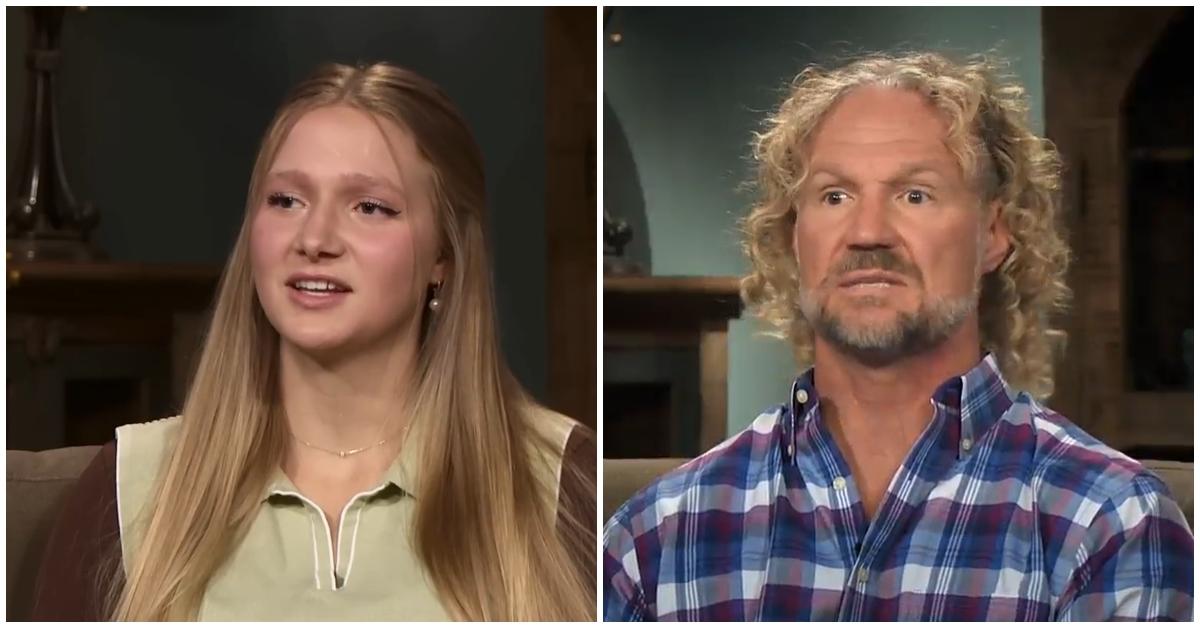 (l-r): Ysabel Brown and Kody Brown on 'Sister Wives'