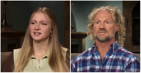 (l-r): Ysabel Brown and Kody Brown on 'Sister Wives'