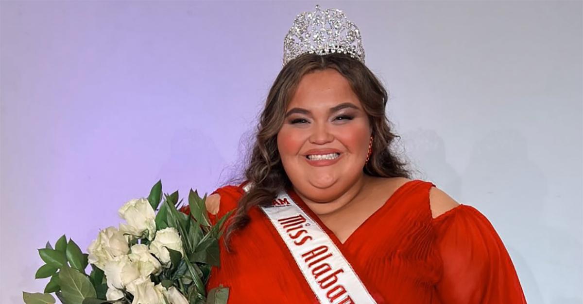 Sarah Milliken after winning National American Miss Alabama 2024