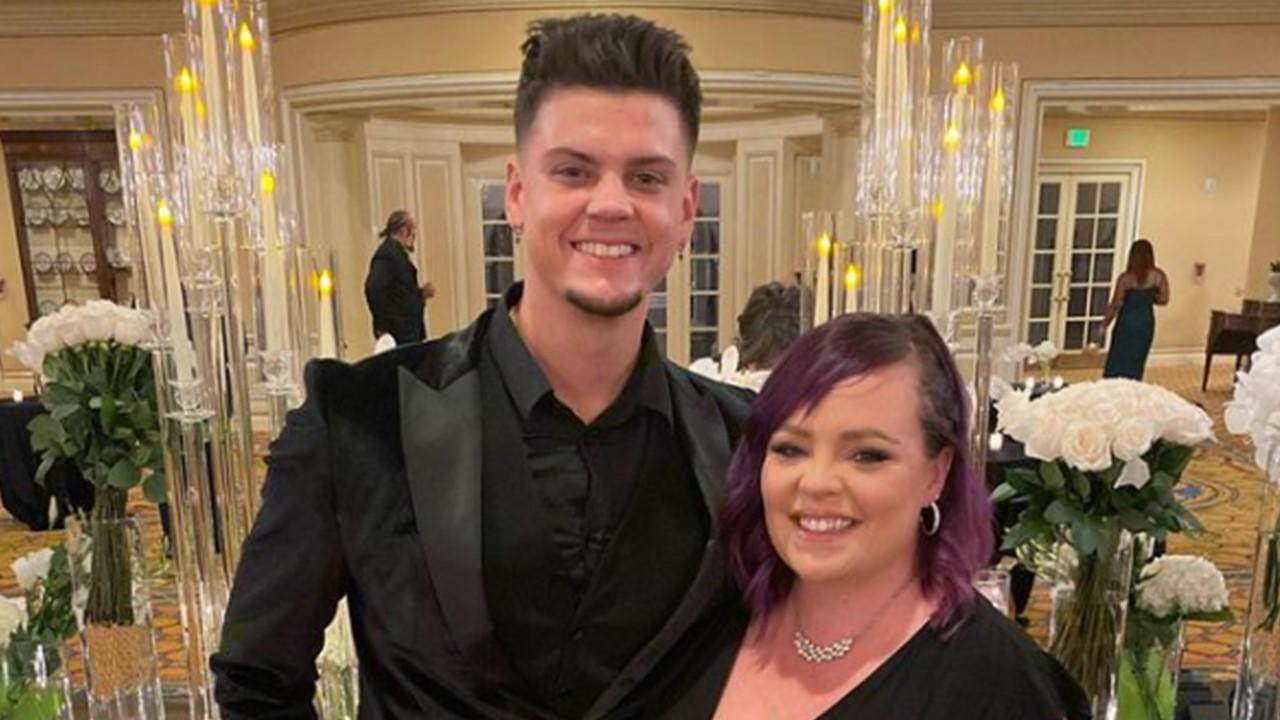 Tyler and Catelynn Baltierra at a formal event