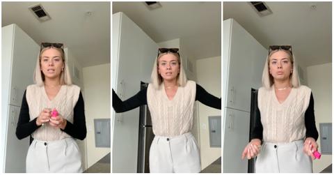 A woman describes how she bonded with another woman talking about pepper spray