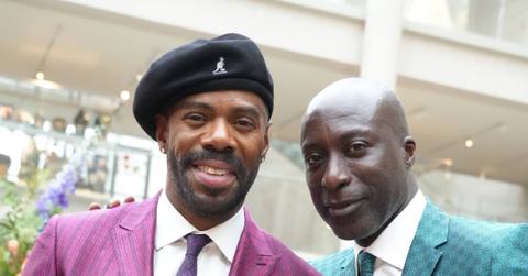 (l-r): Colman Domingo and Ozwald Boateng