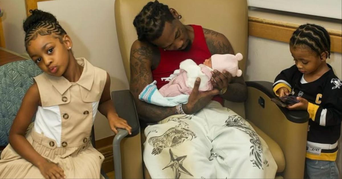 Cardi B's three children woth Offset —  Kulture Kiari Cephus, Blossom Cephus, and Wave Set Cephus.