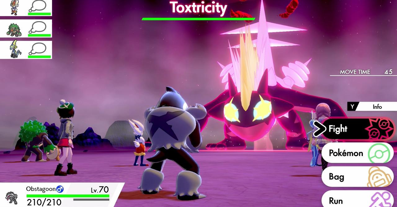 Pokemon Sword And Shield Gigantamax Pokémon Toxtricity Joins 