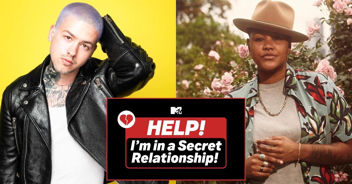 help i'm in a secret relationship hosts Travis Mills andRahne Jones