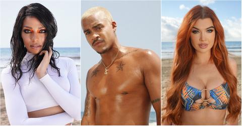 Arisce, Elias, and Nicole from 'Ex on the Beach' Season 5