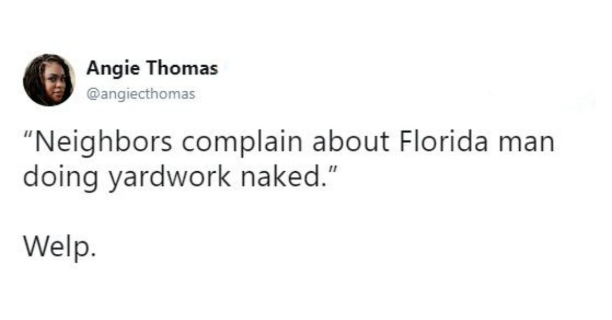 florida man tweet