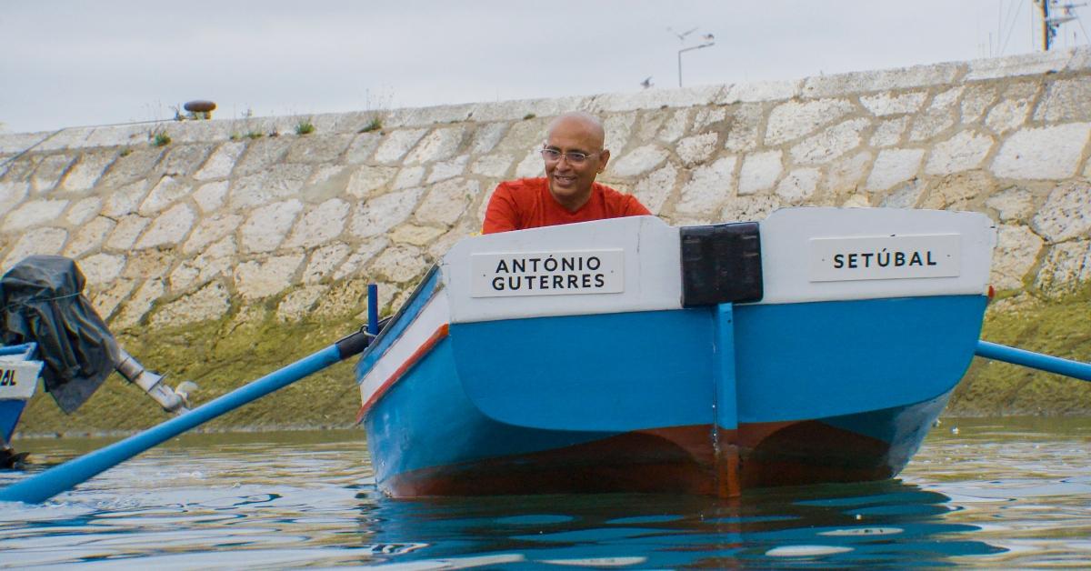 Arun in the 'Amazing Race' Season 33 finale