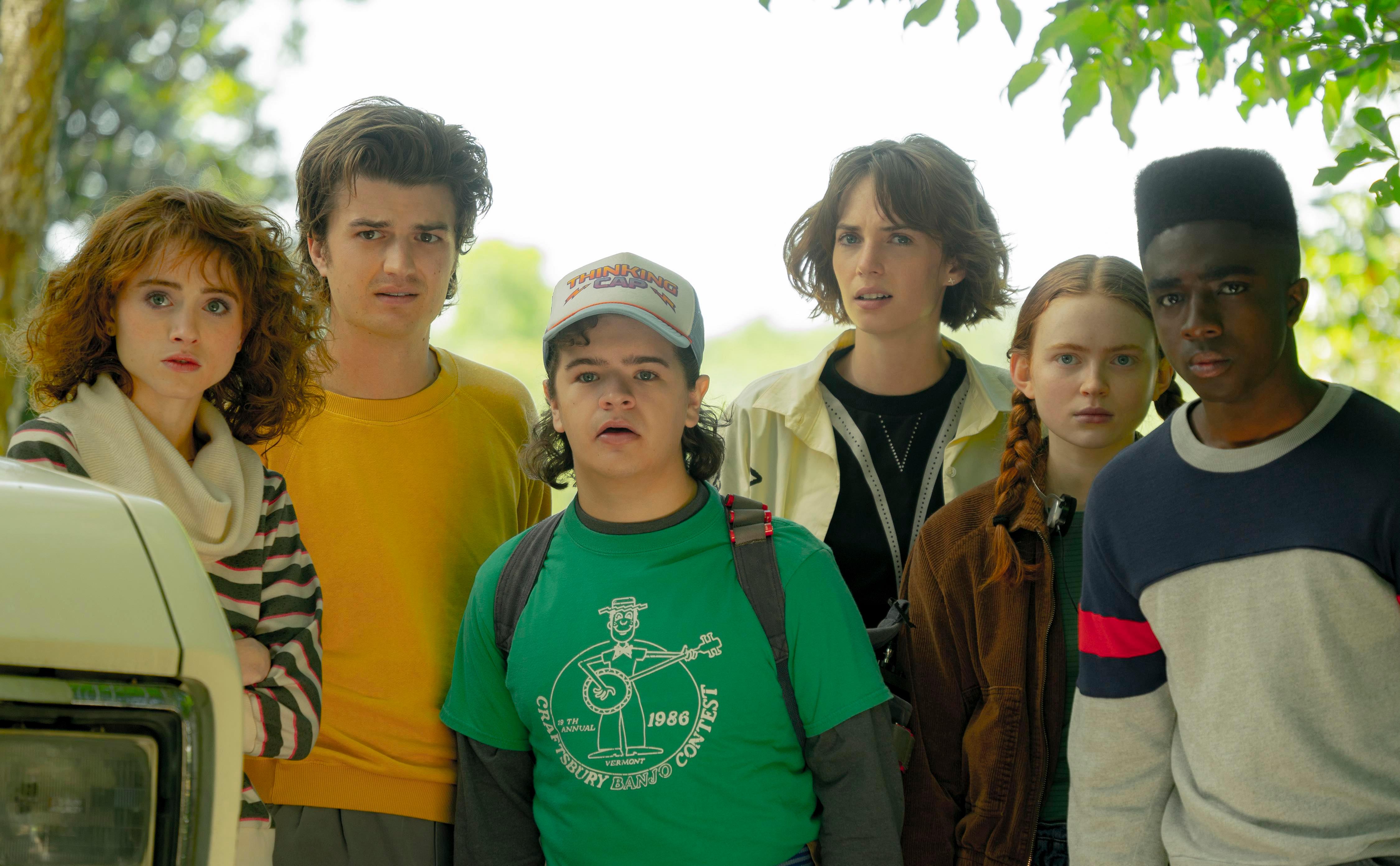 The Hawkins crew in Season 4, Vol. 1 of 'Stranger Things.'