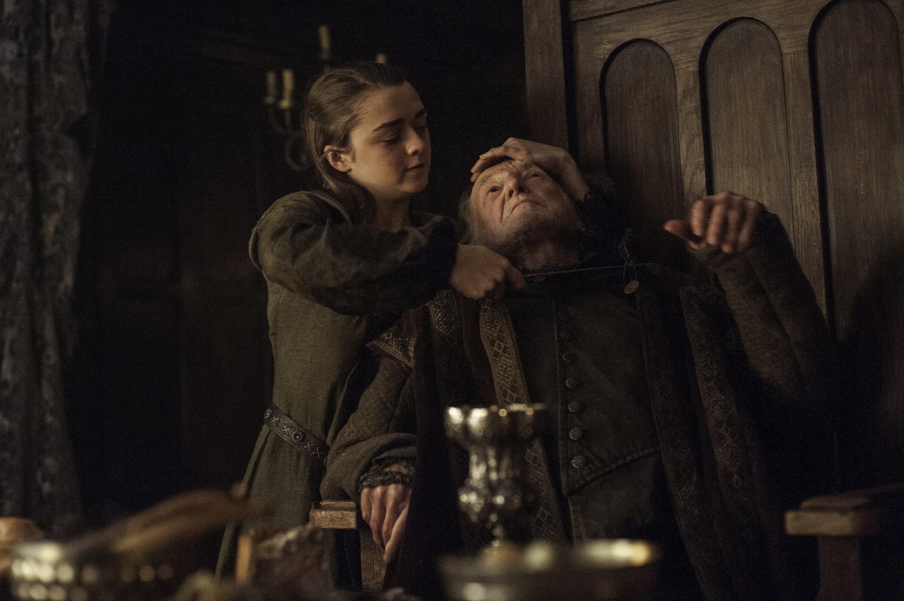 arya kills walder