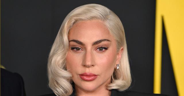 Lady Gaga at Netflix's "Maestro" Los Angeles photo call on Dec. 12, 2023