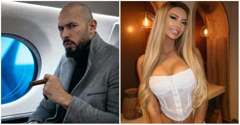 Andrew Tate and Bri Stern