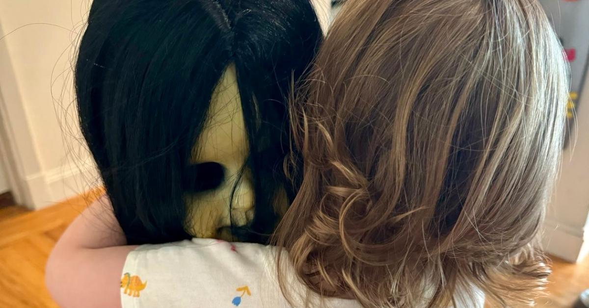 Little girl goes viral for friendship with creepy doll