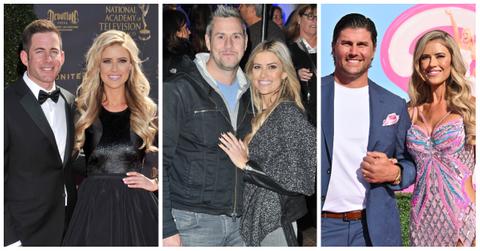 Christina Haack and her three ex-husbands.