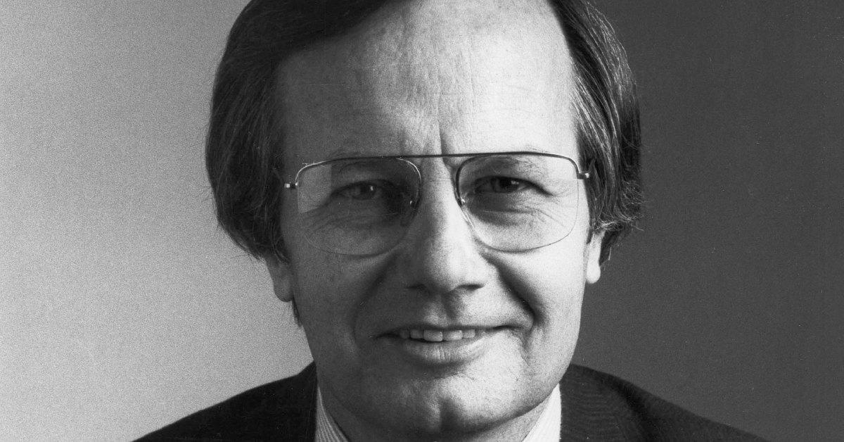 A younger Bill Moyers in a suit.