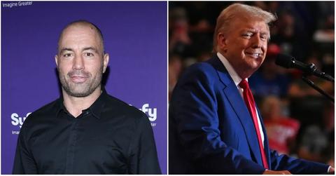 Joe Rogan and Donald Trump
