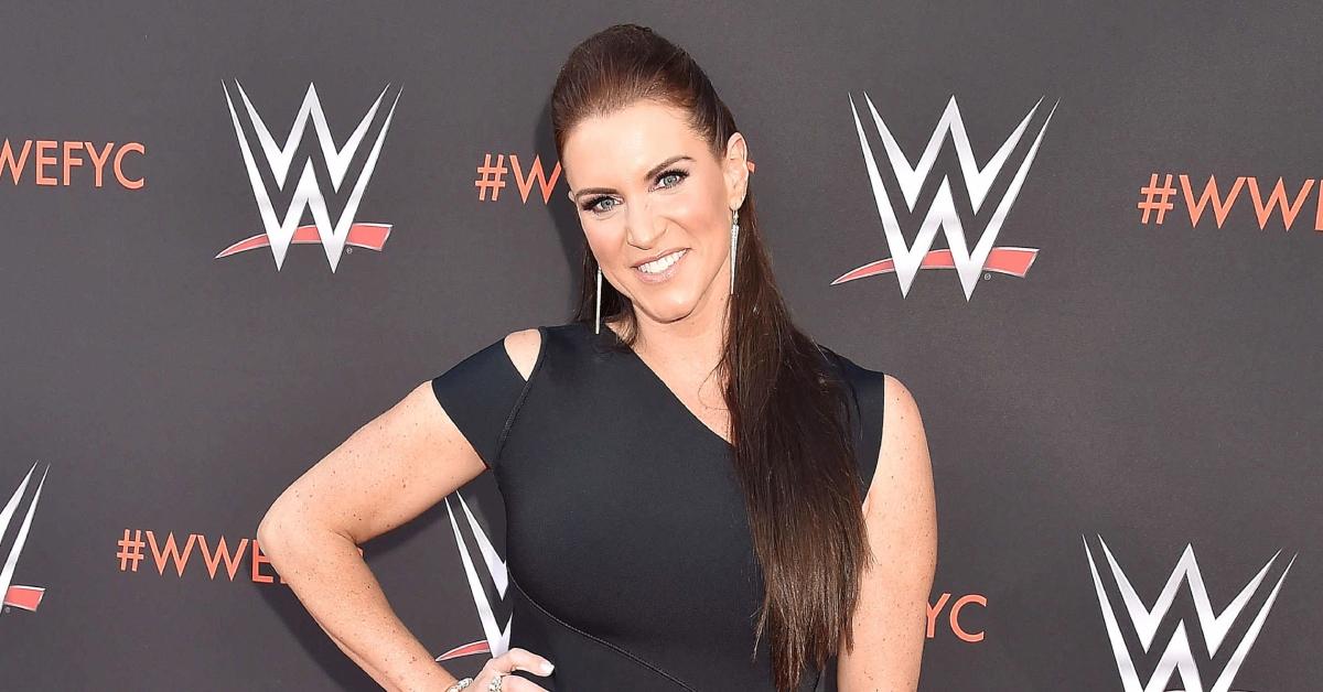 Stephanie McMahon on the WWE red carpet