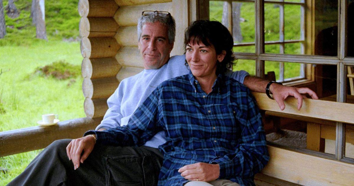 Jeffrey Epstein with Ghislaine Maxwell