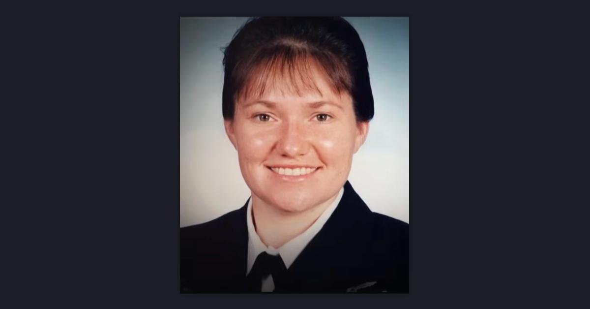 Sherri Malarik in her Navy uniform