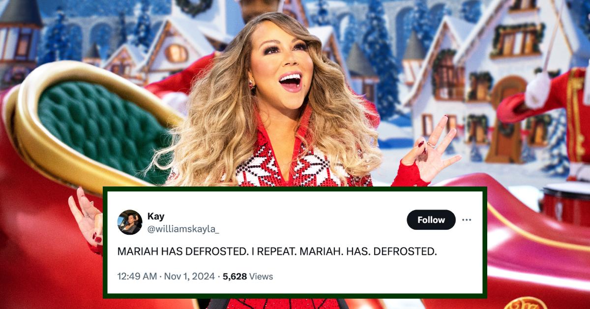 Mariah Carey defrosting memes are all the rage these days.