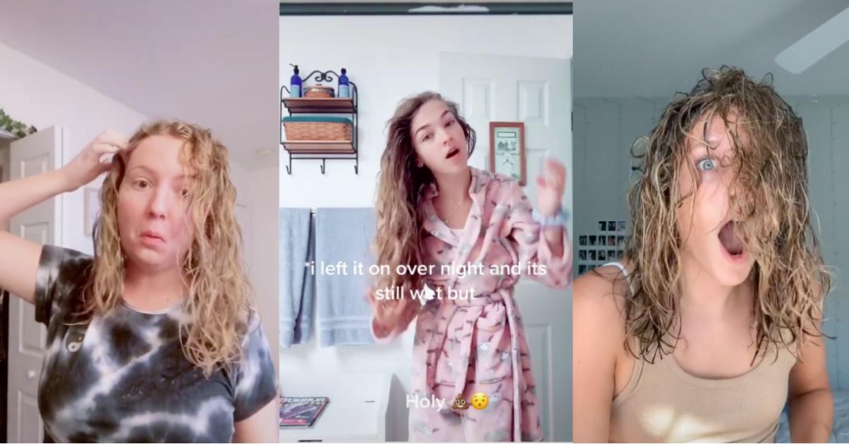 tiktok curly hair guy