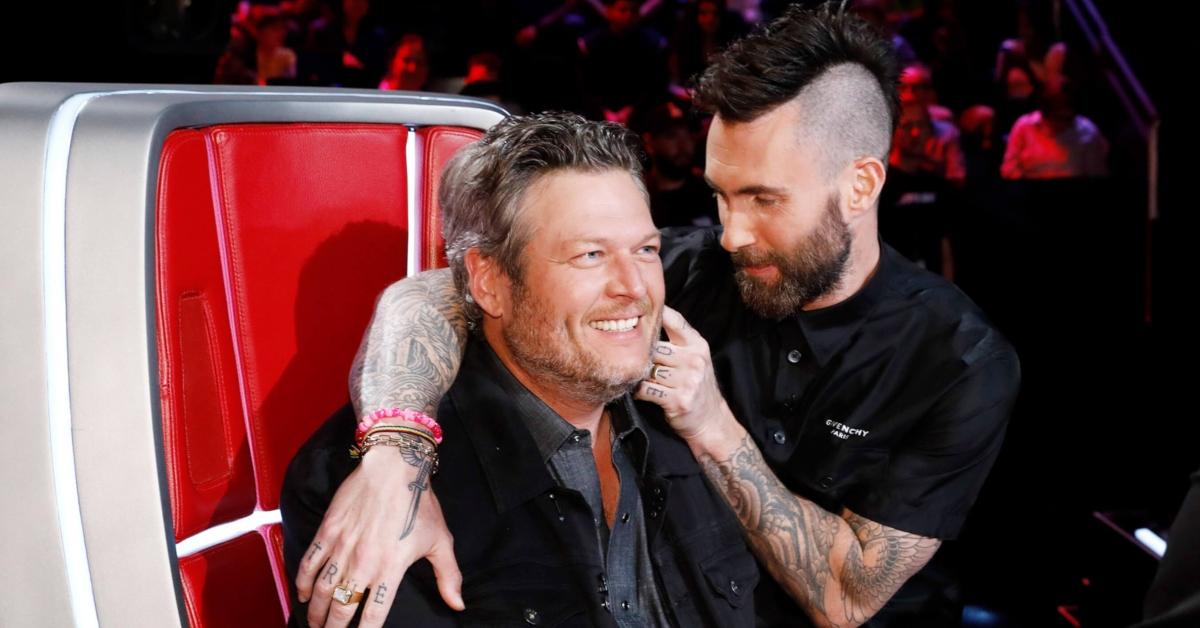 adam levine blake shelton