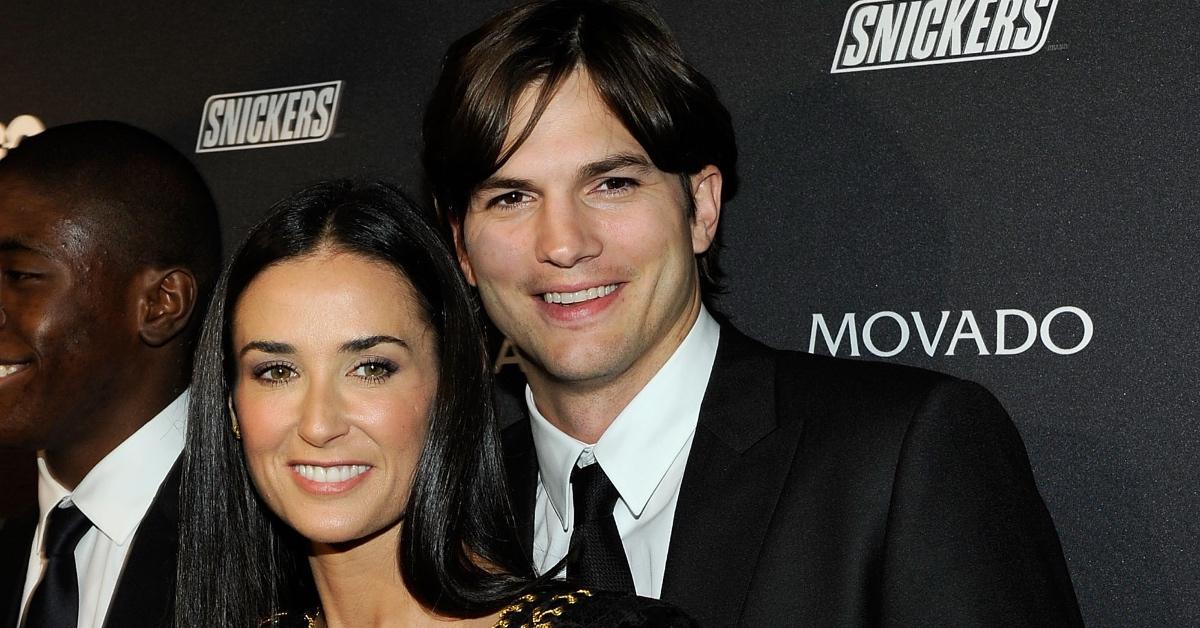 Ashton Kutcher and Demi Moore.