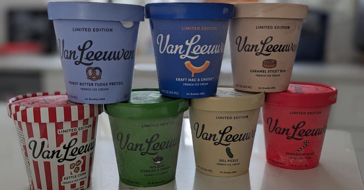 We Tried That Kraft Mac & Cheese Van Leeuwen Ice Cream