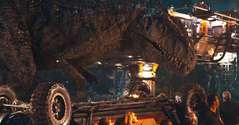 The Giganotosaurus in 'Jurassic World: Dominion'