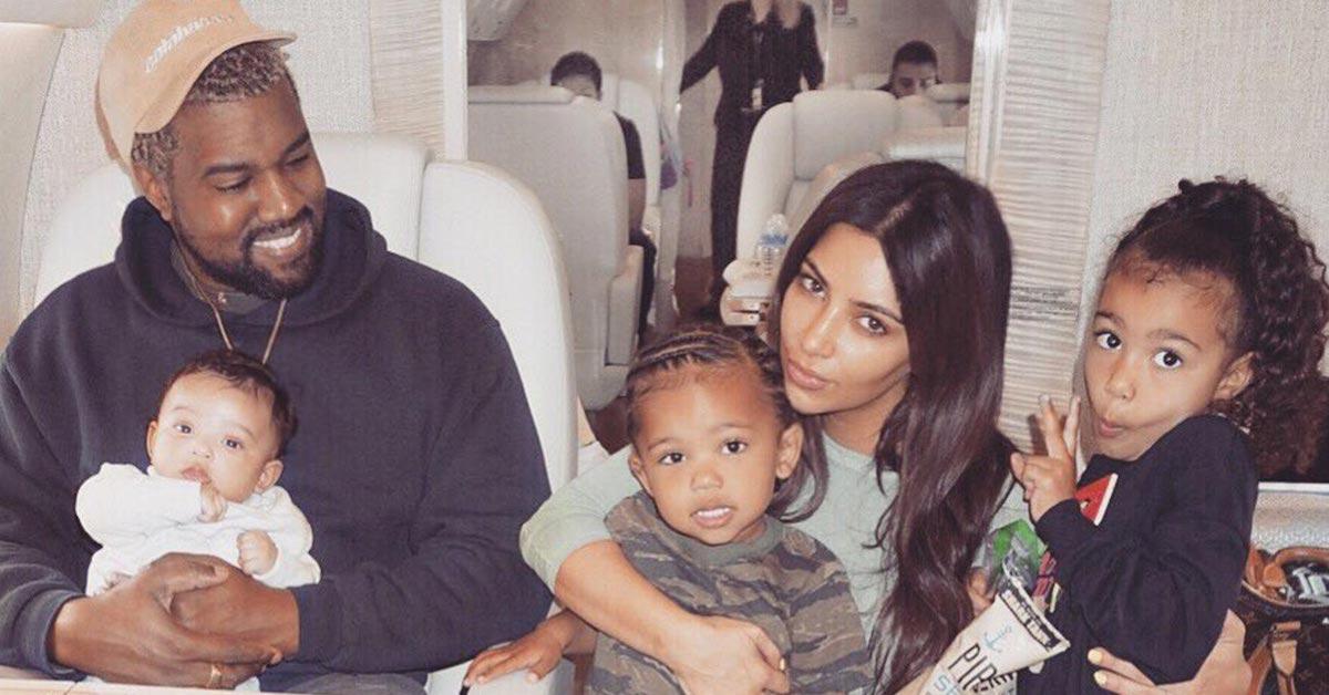 Kim Kardashian and Kanye West's kids