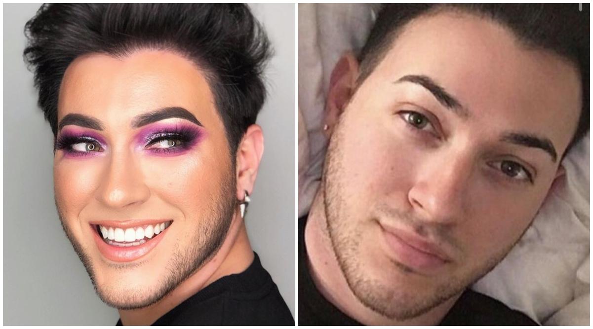 James Charles recreates Louis Vuitton makeup without photoshop