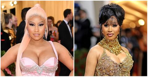 Nicki Minaj and Cardi B.