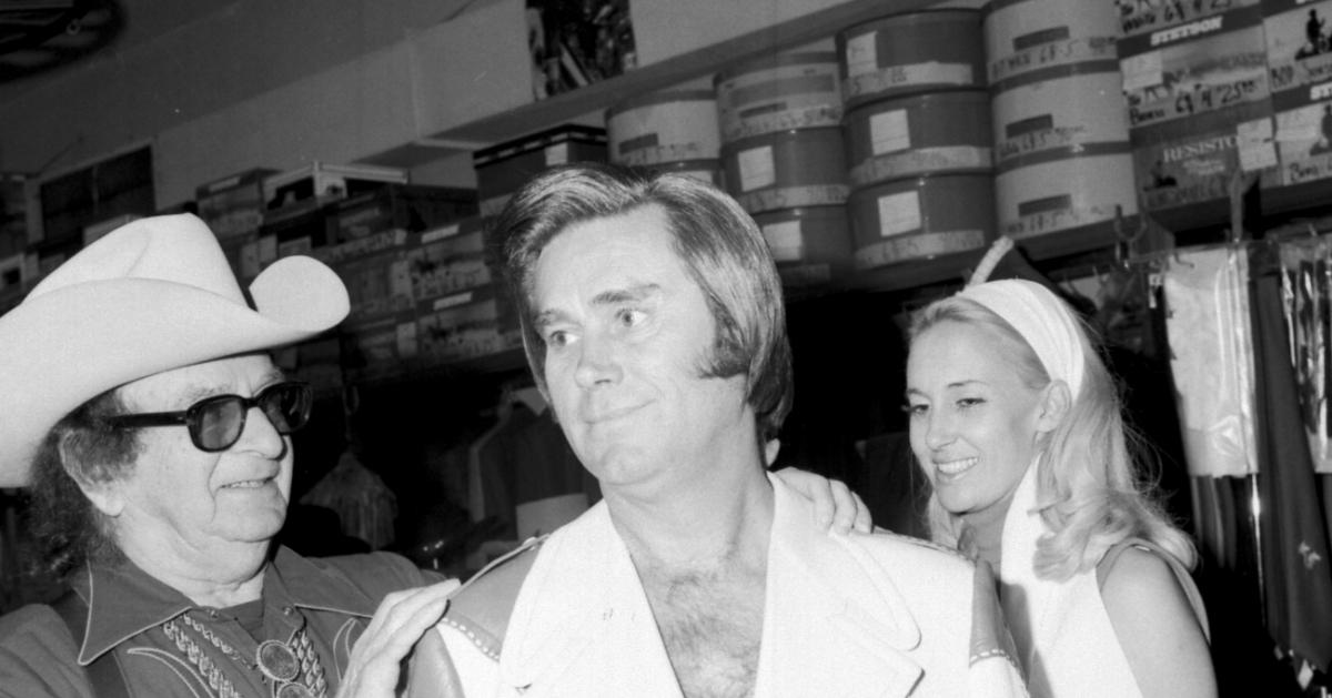 Nudie Cohen, George Jones, and Tammy Wynette