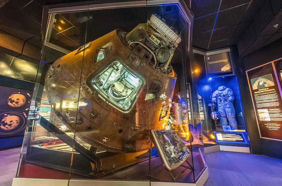 Where is the Apollo 13 capsule now?