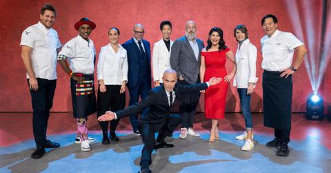 The 'Iron Chef: Quest for an Iron Legend' cast