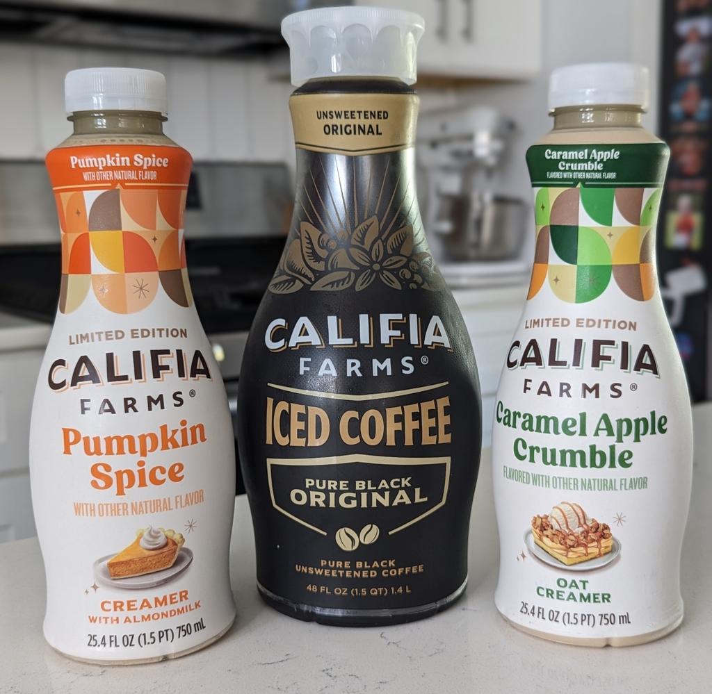 We Tried That Califia Creamers With Fall Flavors