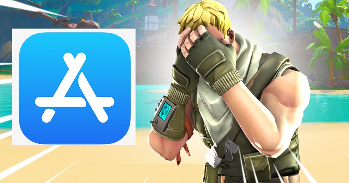 Почему fortnite нет в app store