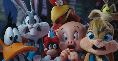 The Looney Tunes in 'Space Jam: A New Legacy"