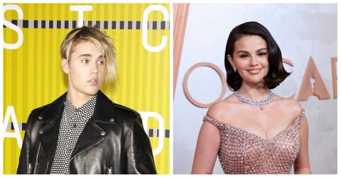 Justin Bieber and Selena Gomez