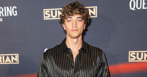 Gavin Casalegno attends the premiere of "Queen of the Ring" in New York City.