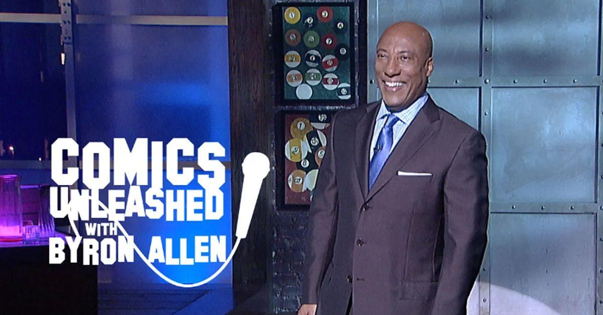 Byron Allen hosting 'Comics Unleashed.' 