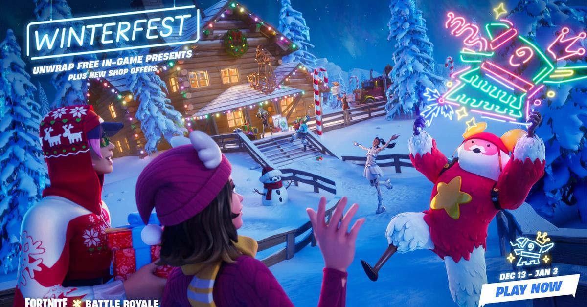 When Does Winterfest Start in 'Fortnite' 2022?