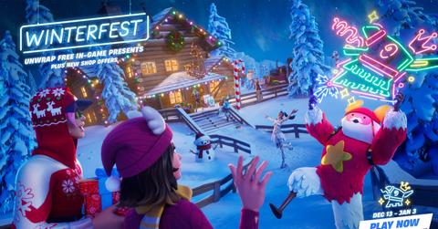 Winterfest in 'Fortnite'