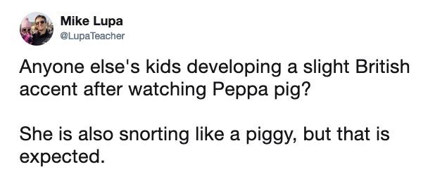 mike lupa peppa pig