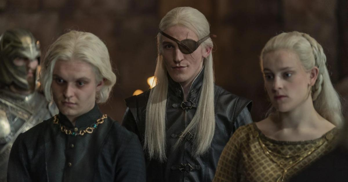 Aegon, Aemond, and Helaena in 'House of the Dragon'