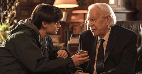 Craig and Mr. Harrigan in 'Mr. Harrigan's Phone.'