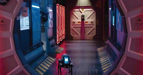 The robot dog on 'Stars on Mars'