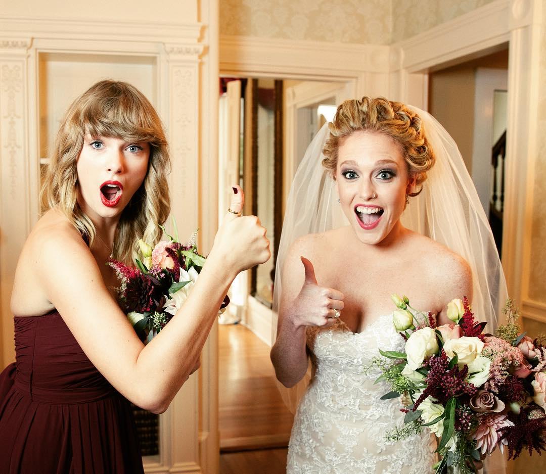 taylor swift bridesmaid